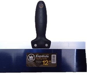 Espátula 12" Acero Azul Taping Knife Corona