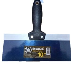 Espátula 10" Acero Azul Taping Knife Corona