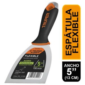 Espátula Flexible de 5" Acero Inoxidable Truper