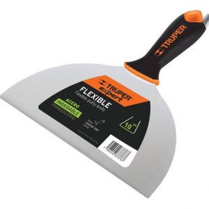Espátula flexible 10", acero inoxidable, mango Comfort Grip TRUPER