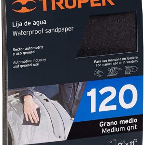 Lija de Agua Grano 120 Truper